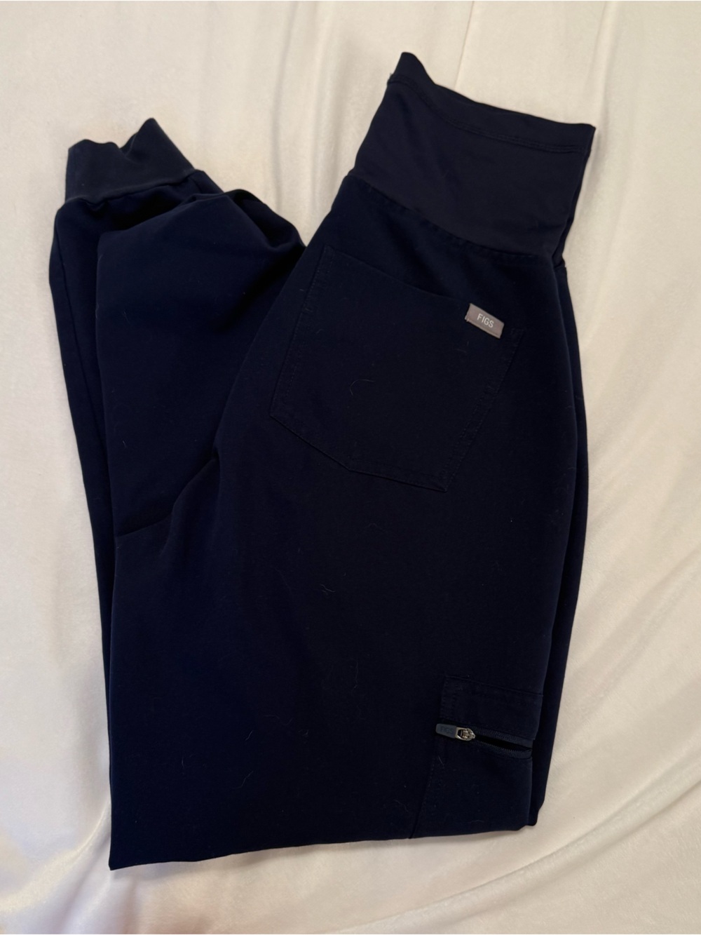 Figs maternity Navy zamora scrub Pants